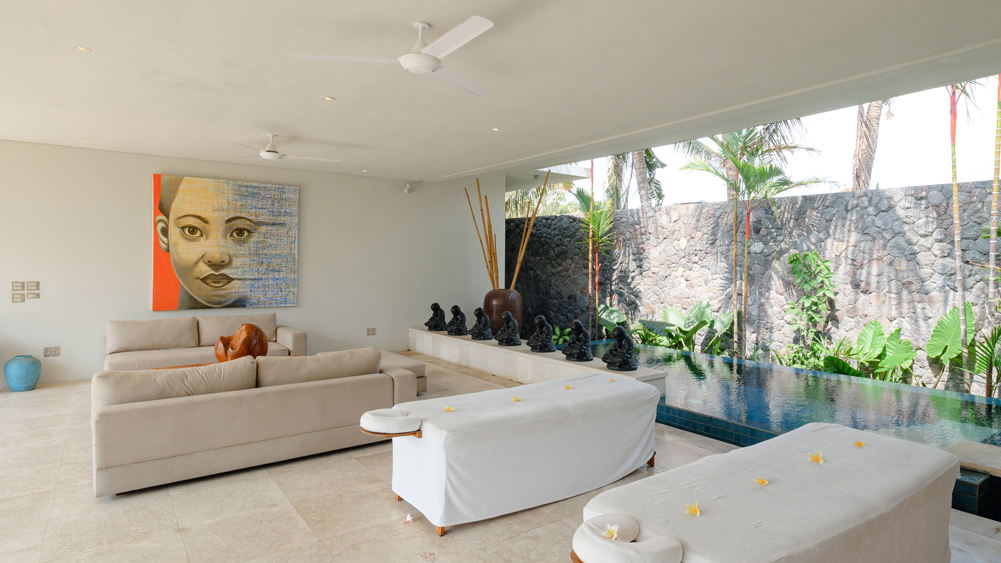 Villa Kalyani - Open spa area